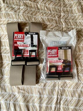 Perry Tan Men's Suspenders